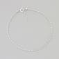 Barefootsies Sterling Silver Double Ankle Bracelet - image 1