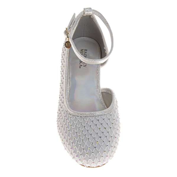 Little Girls Badgley Mischka® Rhinestone Dress Sandals