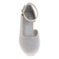 Little Girls Badgley Mischka® Rhinestone Dress Sandals - image 5