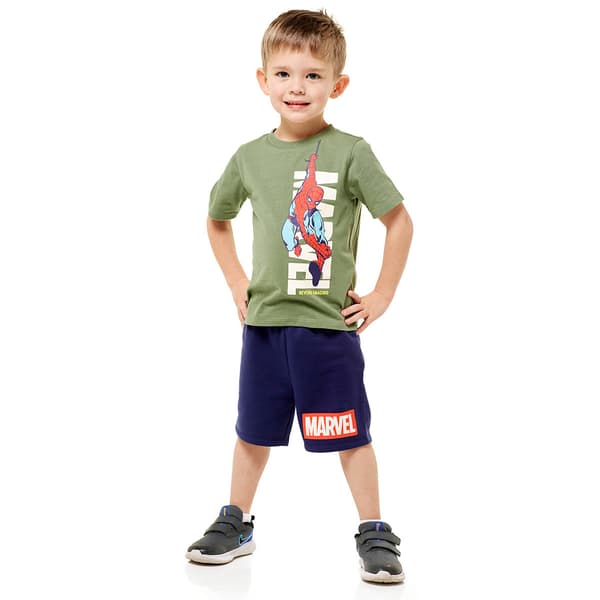 Toddler Boy Spider-Man Tee & Shorts Set - image 