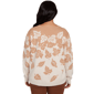 Plus Size Alfred Dunner Mount Laurel Falling Leaf Sweater - image 2