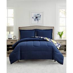 Cedar Court Aster Floral Reversible Comforter Bedding Set