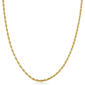 Gold Classics&#40;tm&#41; 10kt. Gold Semi Solid Rope Necklace - image 1