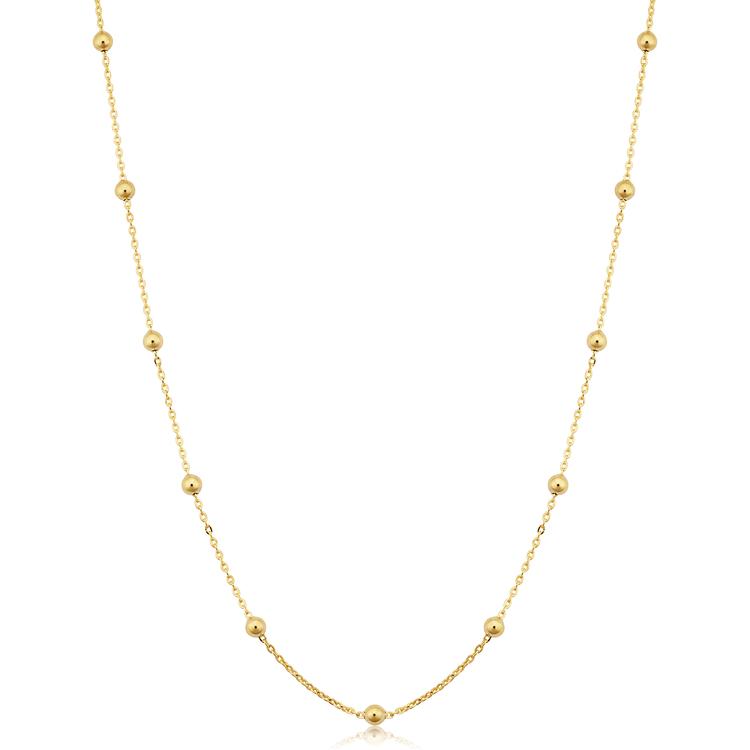 Gold Classics(tm) 14kt. Gold Filled 16in. Rosary Chain Necklace