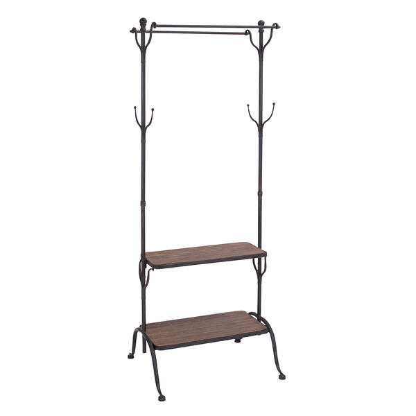 9th & Pike&#40;R&#41; Black Wooden Clothes Rack - image 