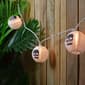 Northlight Seasonal 10ct. Skull Paper Lantern Halloween Lights - image 2