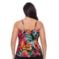 Plus Size TrimShaper Hank Vintage Tropical Tankini Swim Top - image 2