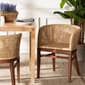 bali & pari Papua Modern Bohemian Acasia Wood Dining Chair - image 9
