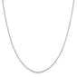 Gold Classics&#40;tm&#41;10kt. White Gold 0.90mm 16in. Chain Necklace - image 1