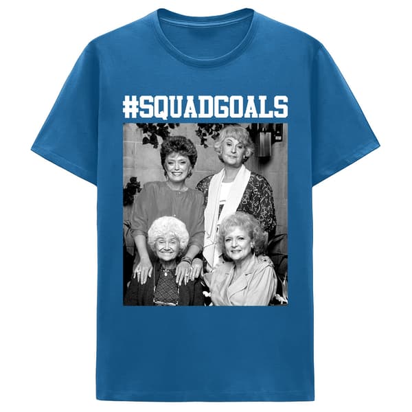 Young Mens Golden Girls Squad Goals Graphic Tee Boscov's