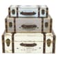 9th & Pike® Farmhouse Wooden Trunks - Set of 3 - image 2