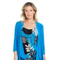 Womens R&M Richards 3/4 Sleeve Tropical Jacket Dress - image 5