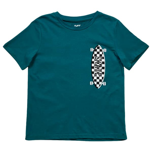 Boys (8-16) Tuff Guys Skateboard Short Sleeve Graphic Tee