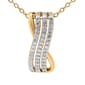 Nova Star(R) 1/4ctw. Lab Grown Diamond 3 Row Pendant - image 1