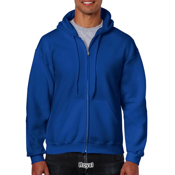 Mens Gildan® Heavyblend Fleece Full Zip Hoodie