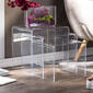 Baxton Studio Acrylic Nesting Table 3pc. Table Set - image 1