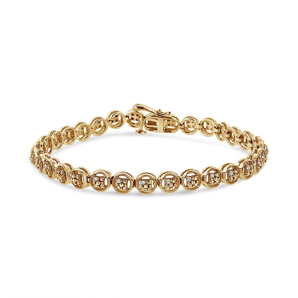 Haus of Brilliance Diamond Link Tennis Bracelet - image 