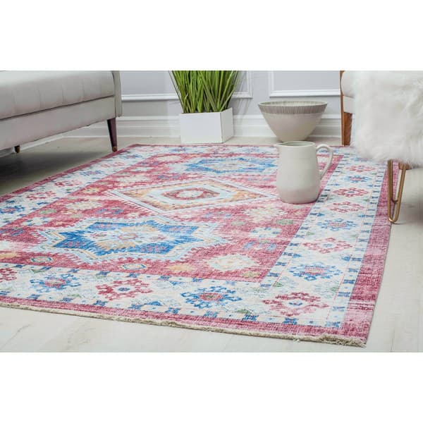Rugs America™ Iggi Righteous Rosie Transitional Vintage Area Rug