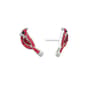 Athra Sterling Silver Crystal Cardinal Stud Earrings - image 1