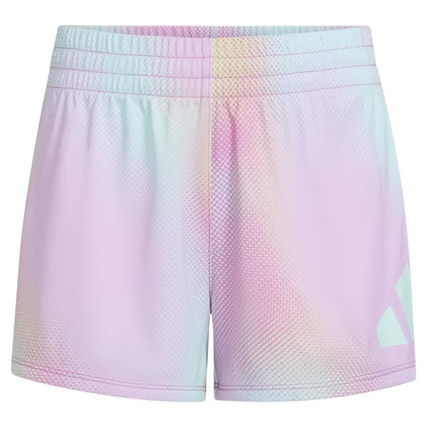 Girls (7-16) adidas® Ombre Dot Emblem No Side Seam Shorts