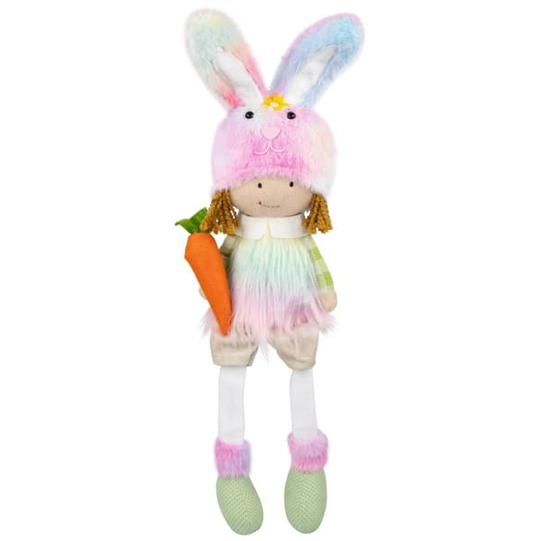 Northlight Seasonal Girl Easter Figurine with Dangling Legs