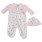 Baby Girl &#40;NB-9M&#41; Little Me Baby Bunnies Girl Footie Sleeper - image 1