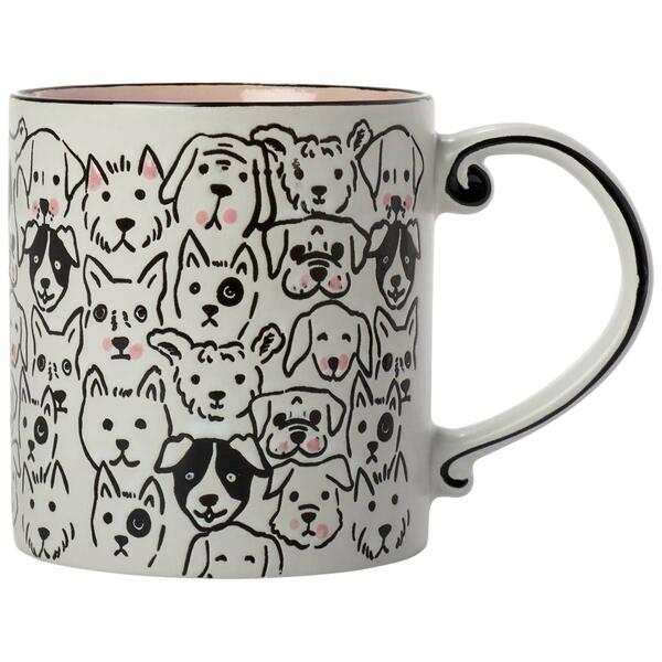 Blue Sky Clayworks 21oz. Harvey Dog Head Mug - image 