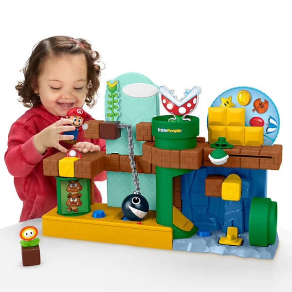 Fisher-Price Little People Super Mario Playset