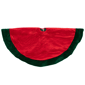 Northlight 60in. Red Traditional Christmas Tree Skirt - image 5