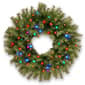 National Tree 24in. Pre-Lit LED Norwood Fir Wreath - image 1