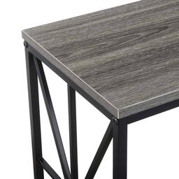 Convenience Concepts Tucson Starburst Chairside End Table