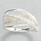 Ashley Cooper(tm) Silver Plated Multi Strand Ring with CZ - image 1