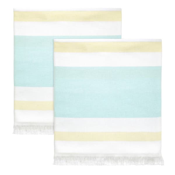 IZOD(R) Clubhouse Stripe 2pk. Hammam Bath Towel Collection - image 
