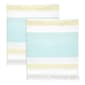 IZOD(R) Clubhouse Stripe 2pk. Hammam Bath Towel Collection - image 1