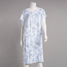 Womens Laura Ashley&#40;R&#41; English Garden Hydrangea Nightgown