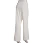 Petite Kasper Solid Stretch Crepe Dress Pants - image 3