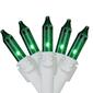 Brite Star 50ft. Green Mini Christmas Light Set - image 1