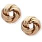 Chaps Gold-Tone Love Knot Stud Earrings - image 1