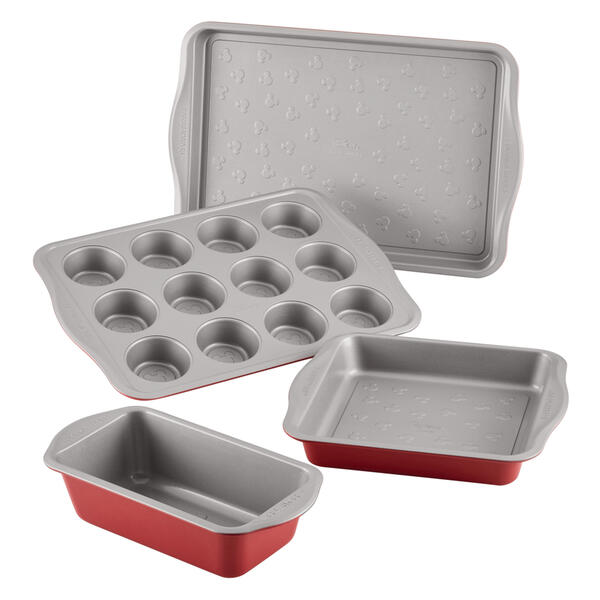 Farberware&#40;R&#41; Disney Bake with Mickey Nonstick 4pc. Bakeware Set - image 