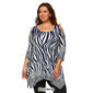 Plus Size White Mark Antonia Tunic - image 6