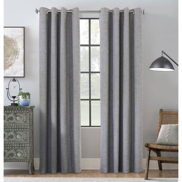 Thermaplus(tm) Maya Grommet Curtain Panel - image 