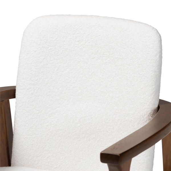 Baxton Studio Miyagi Boucle Upholstered Dining Chair - Set of 2