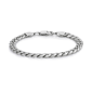 Mens Lynx Stainless Steel 7mm Curb Chain Necklace & Bracelet Set - image 5