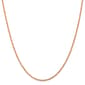 Unisex Gold Classics&#8482; 2mm. Rose Gold Diamond Cut Rope Necklace - image 2
