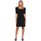 Womens MSK Caterpillar Sleeve Solid Swing Dress - image 1