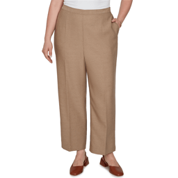 Plus Size Alfred Dunner Union Square Woven Pants - Short Length