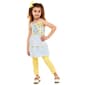 Girls (4-6x) Kids Headquarters(R) 2pc. Gingham/Floral Top & Legging - image 1