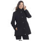 Womens Gallery Button Out Short Raincoat w/Removable Hood - image 4
