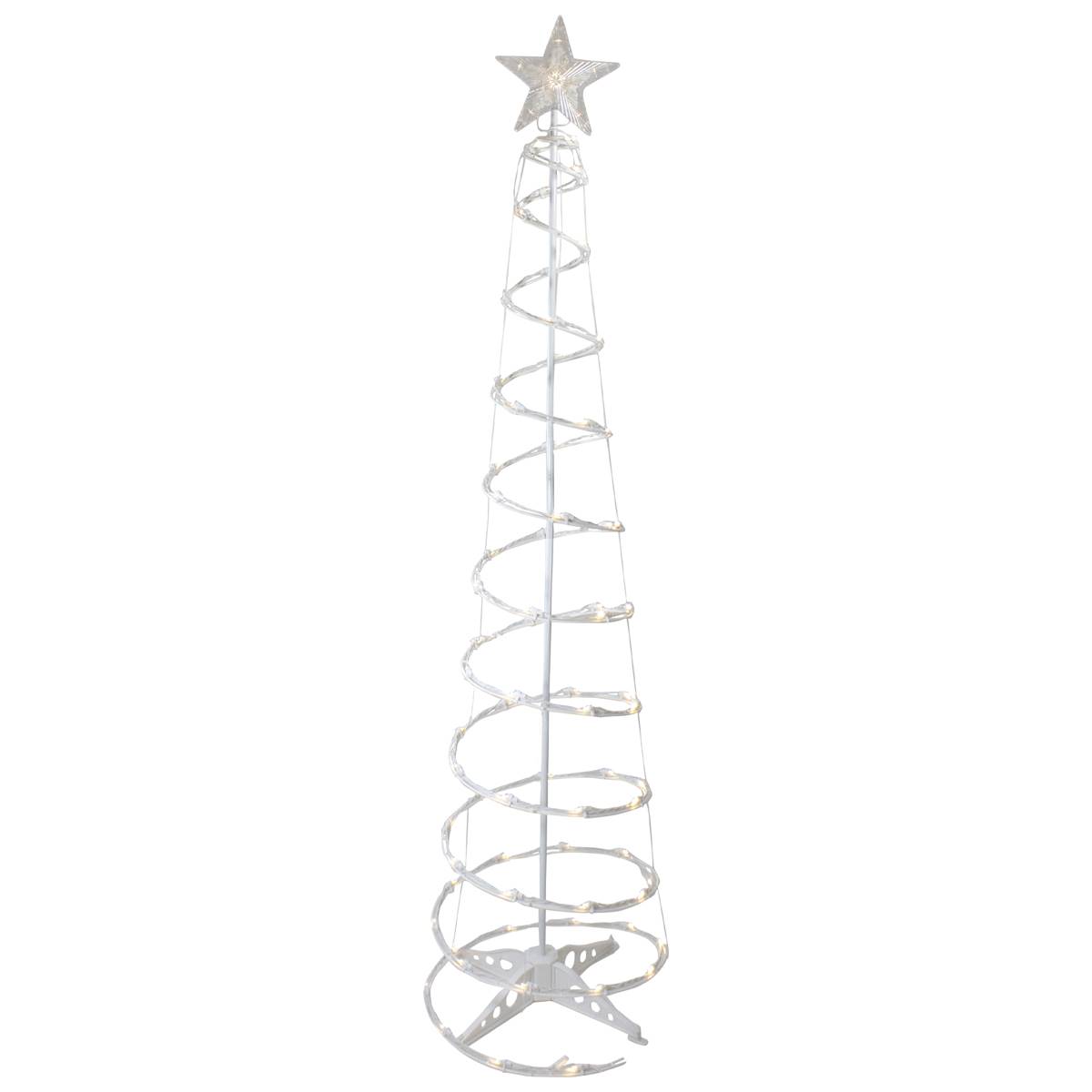 Open Video Modal for Northlight Seasonal 6ft. Warm White Cone Outdoor Christmas Decor