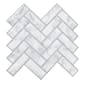 RoomMates&#174; Marble Herringbone Peel & Stick Tiles - image 2